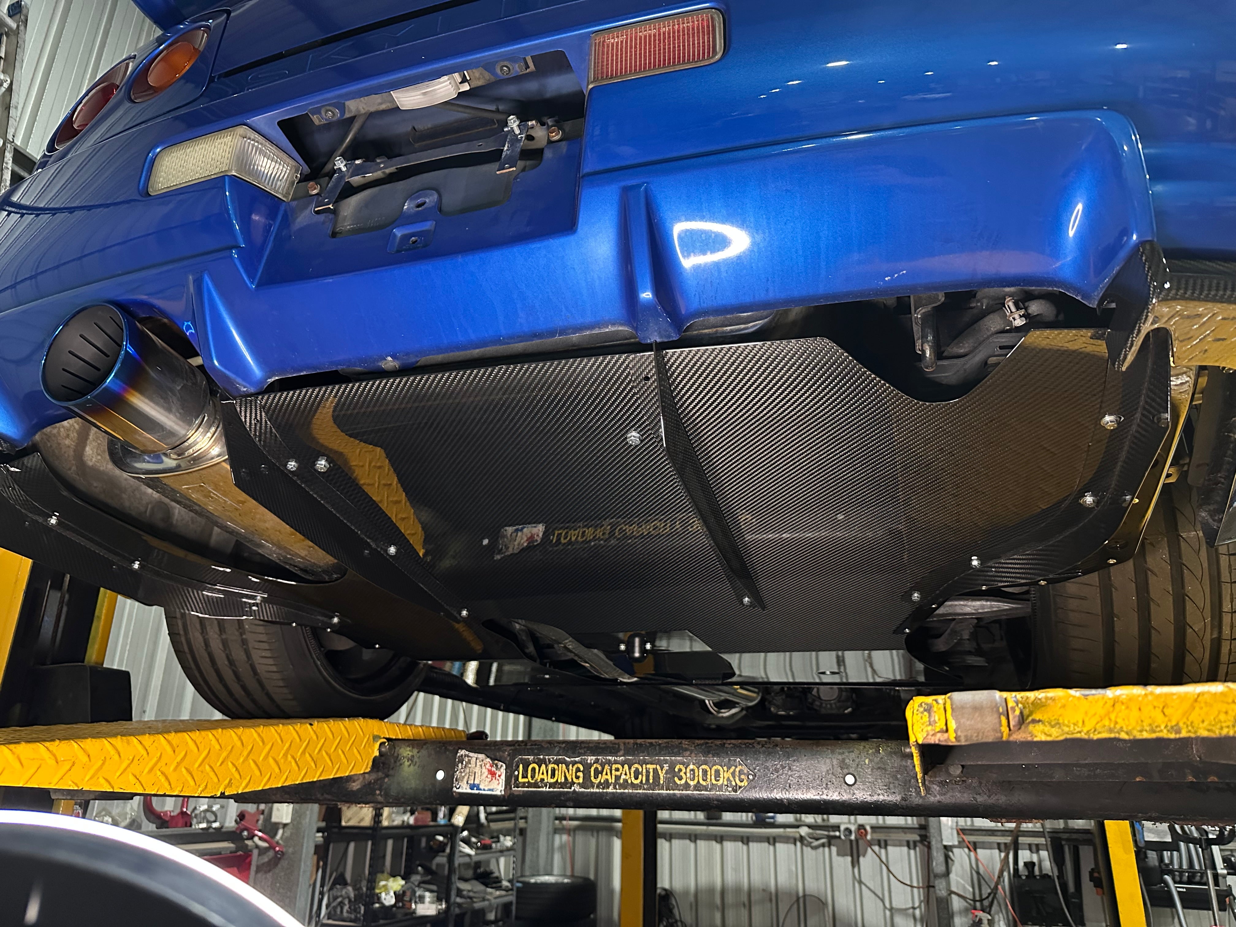 Diffuser On A Gt R R34 R34 GTR DRY CARBON REAR DIFFUSER – allstreetstore