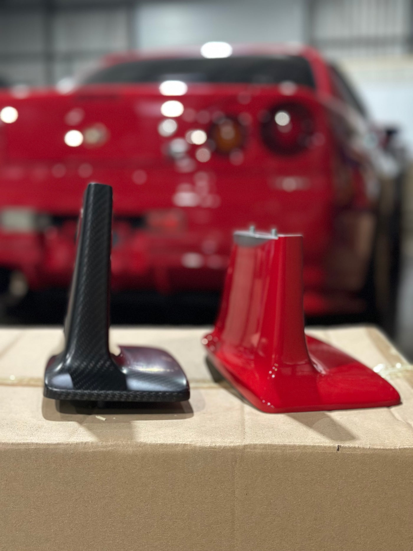 R34 GTR Carbon Leg Stands Extended